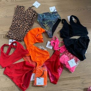 Beach Riot swimwear and leggings